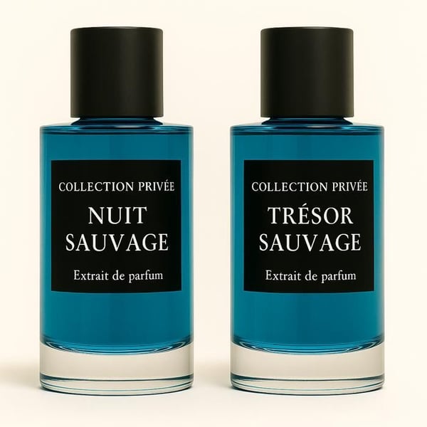 Kollektion Privée Nuit Savage Extrait de Parfum Mixte 50ml Nuit Savage + 50ml Trésor Savage
