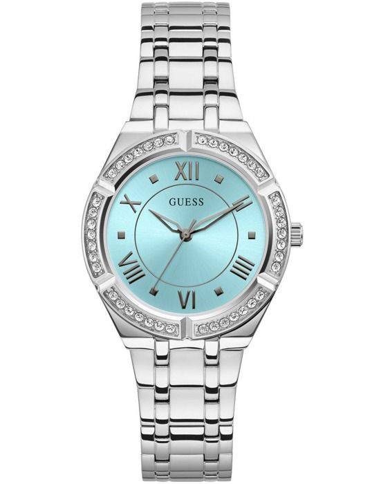 Klocka - Guess - Cosmo GW0033L7 - Kvarts - Rostfritt stål - 36 mm - Turkos