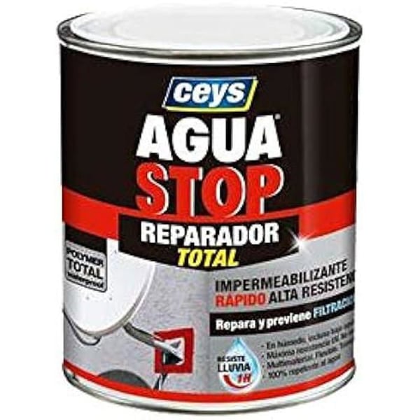 Reparatör - CEYS - Bricosol 0 0 Agua Stop - Grå - Ideal för att täta och reparera - Blandat