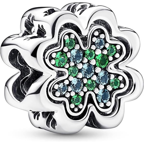 Pandora Moments Berlock 792752C01 delbar klöver - Sterling silver