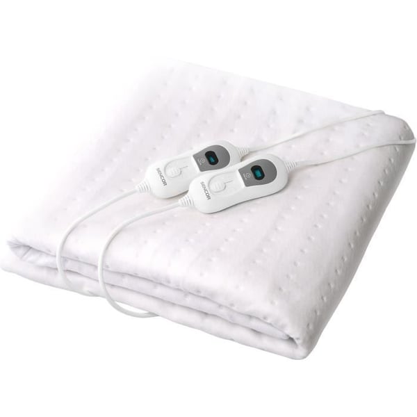 Elektrisk filt - SENCOR - SUB 2700WH - 120 W - 3 temperaturer - Vit