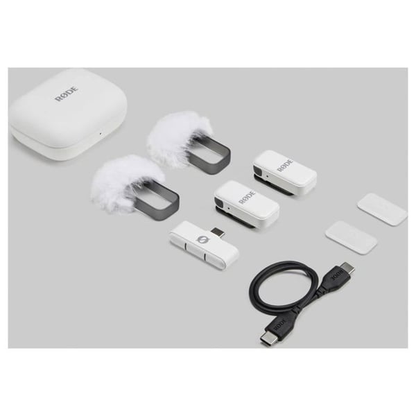 Rode Trådlös Micro USB-C Vit Mikrofon HF Sång