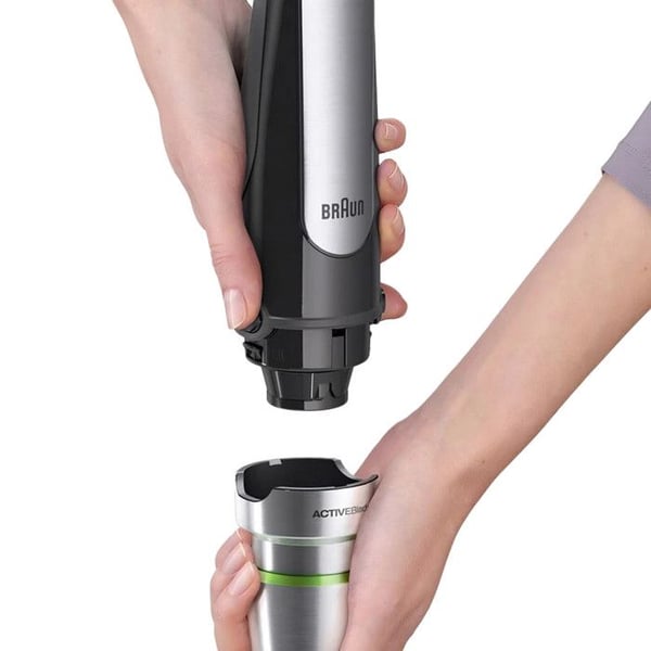Mixeri - BRAUN - MQ7035X - 750 Watt - Musta - Astianpesukoneen yhteensopiva