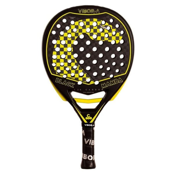 Padelracket - Vibora Mamba Pro 2.0 - Kolfiber 12K - Professionell EVA-gummi - Aerodynamisk form