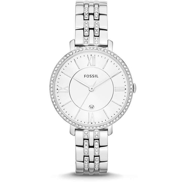 Klocka - FOSSIL - ES3545 - Kvinna - 36mm - Silver - Automatisk - Chic