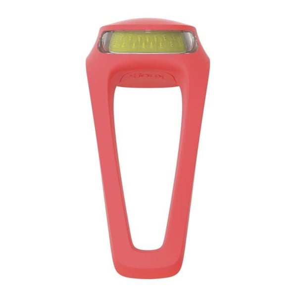 Knog Frog USB Front Bike Light - Tequila Sunrise - Uppladdningsbar - Silikonfäste
