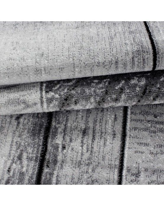 Matta - AYYILDIZ - PARMA 9260 - Svart - 80x150 cm - Modern - Rektangulär