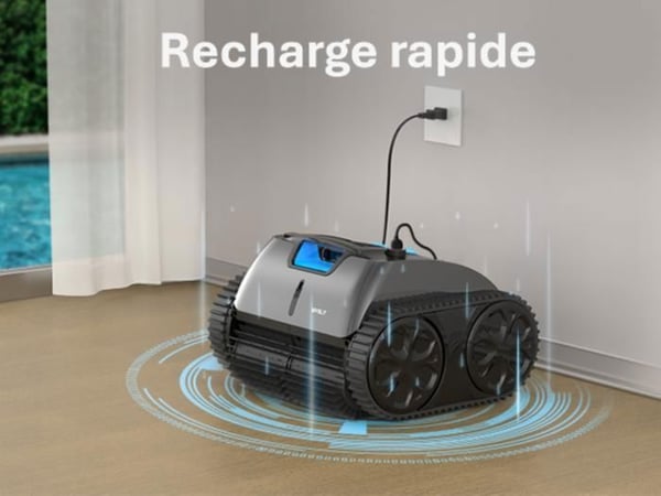Trådløs poolrobot Wybot C1 Pro med app - Intelligent, Kraftfuld og Effektiv