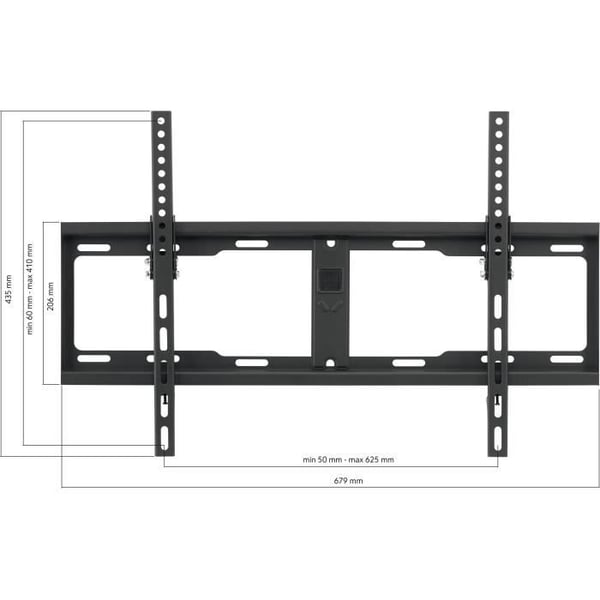 EN FÖR ALLA WM4621 Tiltbart väggfäste för skärmar från 81 till 229 cm (32 till 90") - Maxvikt: 100 kg