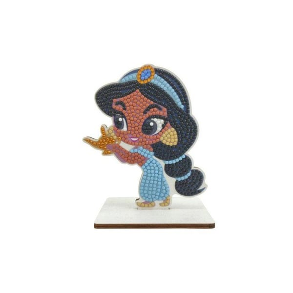 Kristallkonst - Figurinsats med diamanter Jasmine (Aladdin) Kristallkonst - Figurinsats med diamanter Jasmine (Aladdin)