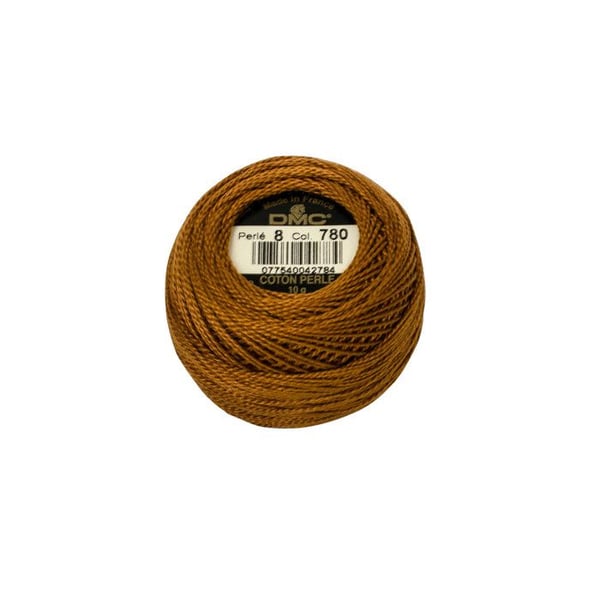 Coton perlé DMC art 116, storlek 8 - nystan på 80m - Att 780