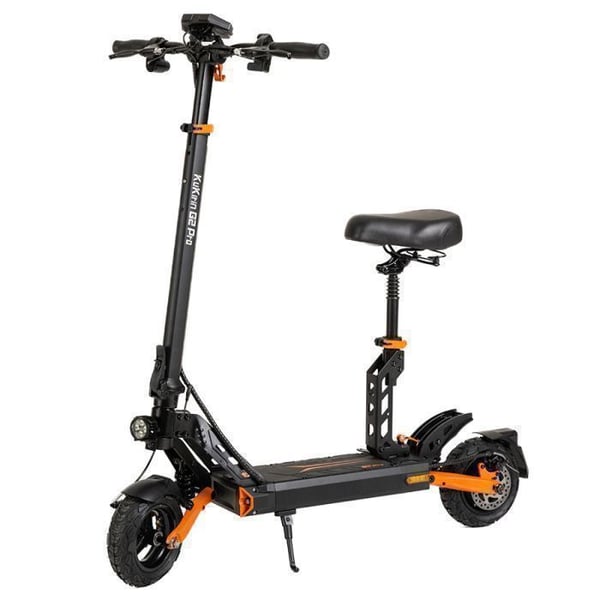Trottinette Elektrisk KuKirin G2 Pro Version 2024 - Motor 600W - Batteri 48 V 15,6 Ah - Dæk 9" - Rækkevidde 58 km - Bremser til