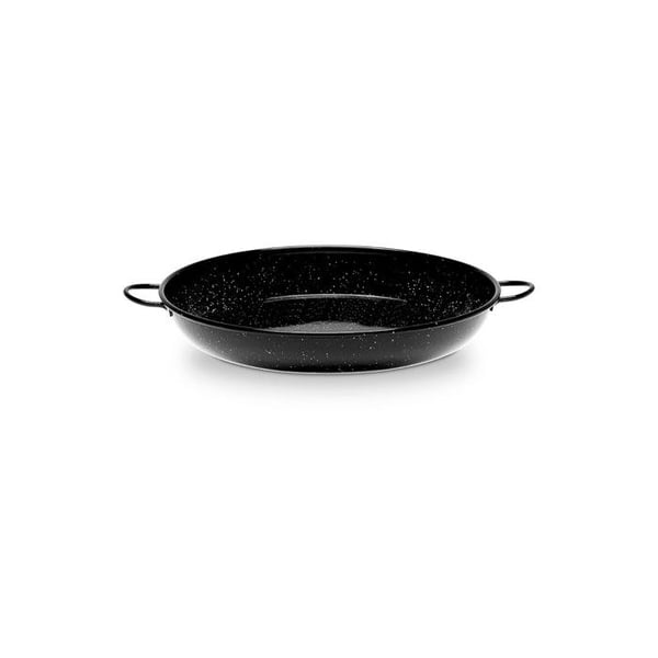 Emailerad kastrull med / Specialdesignade handtag för ugn ø30cm Vaello.