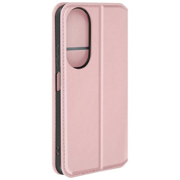 Fodral för Honor 90 Smart Flip-korthållare och videostöd Rosa Champagne