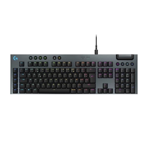 Spel tangentbord - Trådad - Logitech G - G915 X - AZERTY - Taktila switchar - Svart