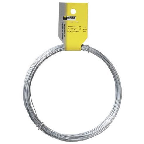 Galvaniserad tråd - MAURER - N 3 - 0,8 mm - Rulle 250g - Stål