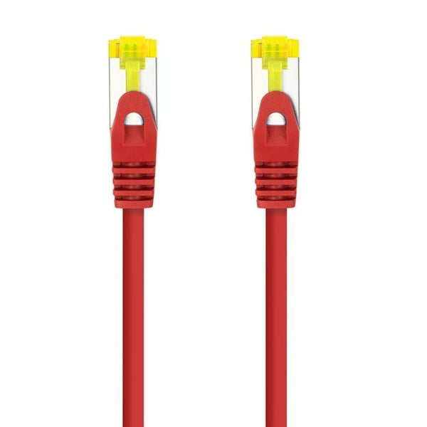 Nätverkskabel - NANOCABLE - RJ45 SFTP Cat6A - 3m - 100% Koppar - Röd