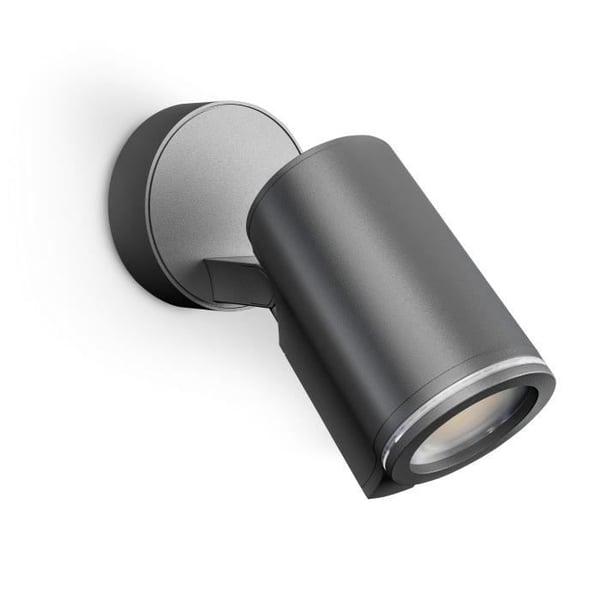 STEINEL Spot ONE 7W 3000K IP44 GU10 LED utomhusspotlight - antracit