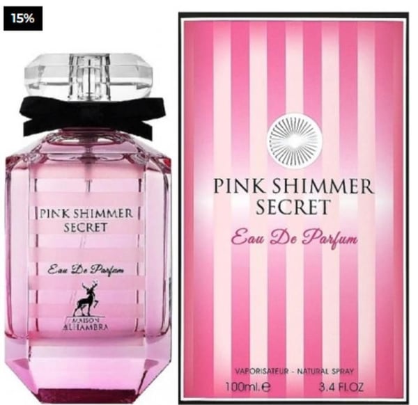 PINK SHIMMER SECRET Maison Alhambra 100 ml
