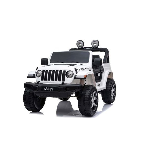 Elbil 4x4 - BENEO MOTORS - JEEP Wrangler - 12V - Fjärrkontroll 2,4 GHz - Bluetooth, USB