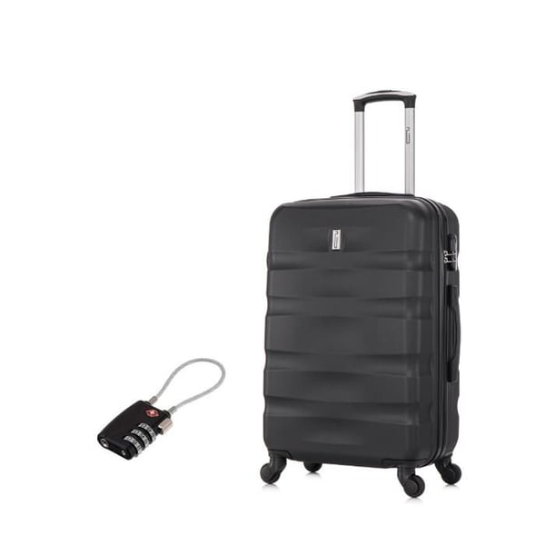 Mellanväska 20kg 65cm | Väska CELIMS AeroWave | ABS | Lås | Svart