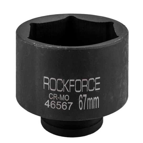 Sexkantig hylsa - Rockforce - 3/4" - 67 mm - 1,62 kg - Modell RF-46567