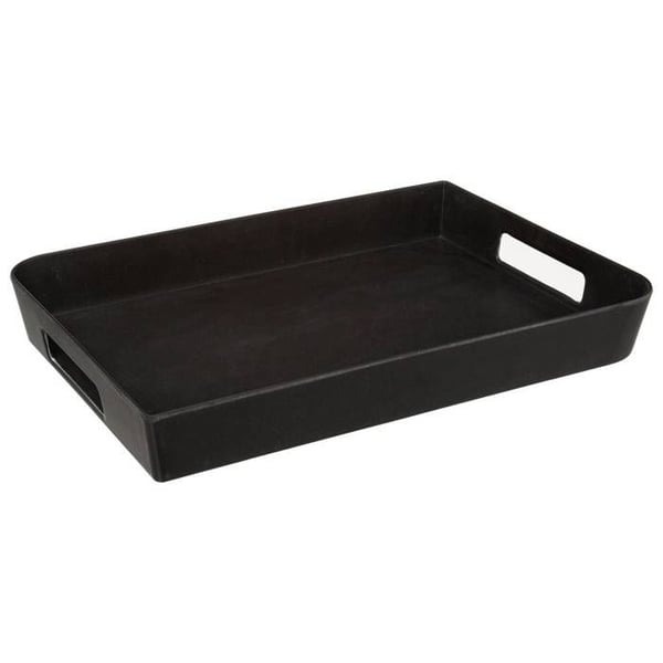 Platta 35x25cm "Modern Color" grå kol - 5 fem enkelt smart