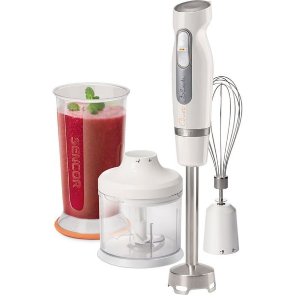 Multifunktionsrobot - Sencor - SHB 4378WH - 2 hastigheter - 800 W - Köttkvarn och Visp