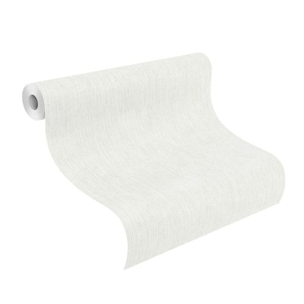 Non-woven tapet 102321 enfärgad non-woven tapet 53 x 1005 cm Rasch Wallton 2025 vit