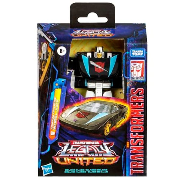 Figur - Transformers - Armada Universe Wheeljack - 14 cm - 2-i-1 konvertering - 2 blaster inkluderade