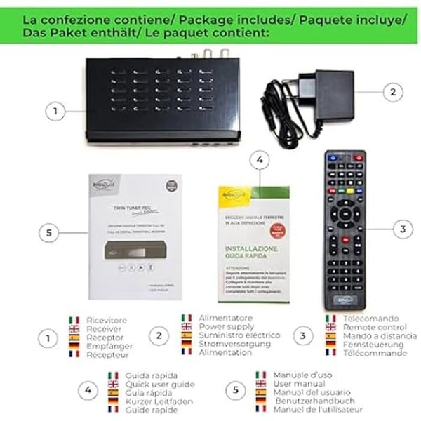 TNT T2 Small Edition - DIGIQUEST - Kaksoistuner - Videon tallennus