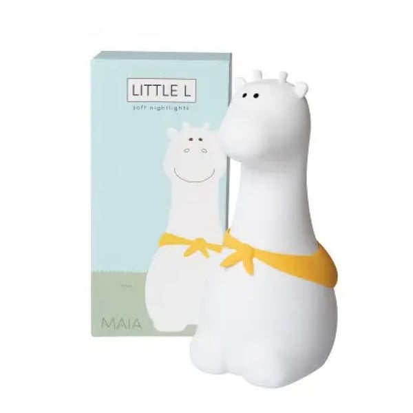 Little L - White Giraffe nattlampa med fjärrkontroll - COOL KIDS PROJECT