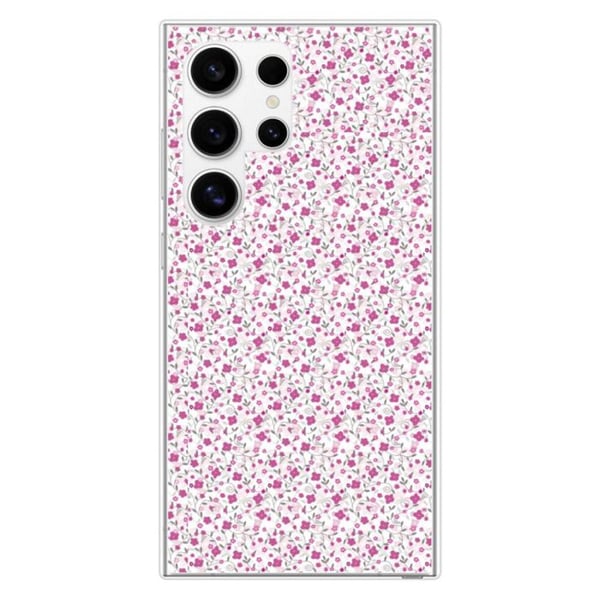 Coque i förstärkt silikon med tryck kompatibel med Samsung Galaxy S24 Ultra Liberty sauvage