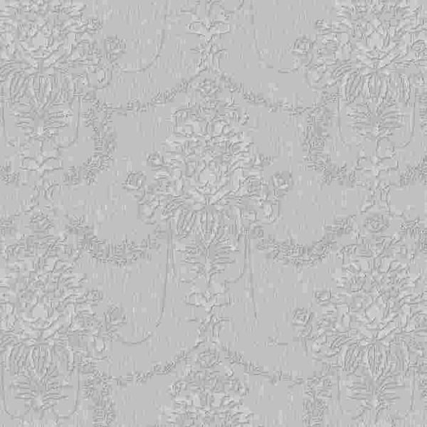 vinyl expanderad 10287-37 non-woven tapet barock 0.53 x 10.05 m Erismann Versailles grå