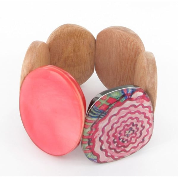 Fanny Fouks - armband stor blomma Fanny Fouks - armband stor blomma