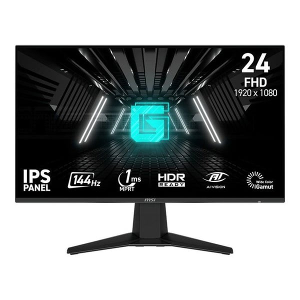Spel-PC-skärm - MSI - 24" - FHD - 144Hz - IPS-panel - 1ms - G242L E14