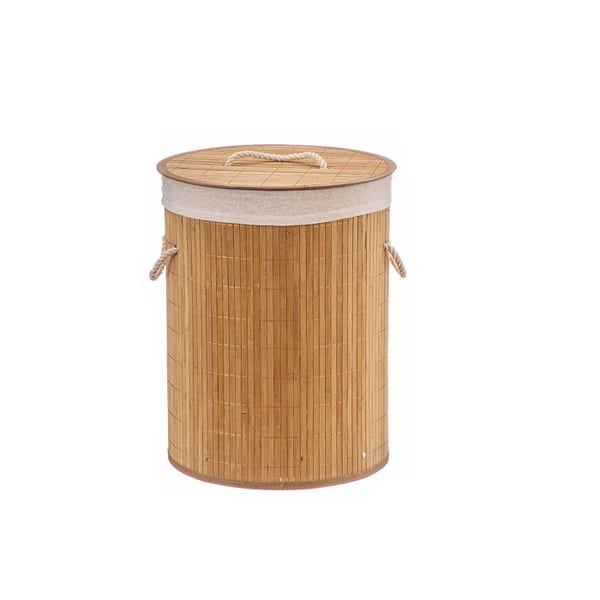Klädshoppingkorg i bambu 35x35x50 cm Caison