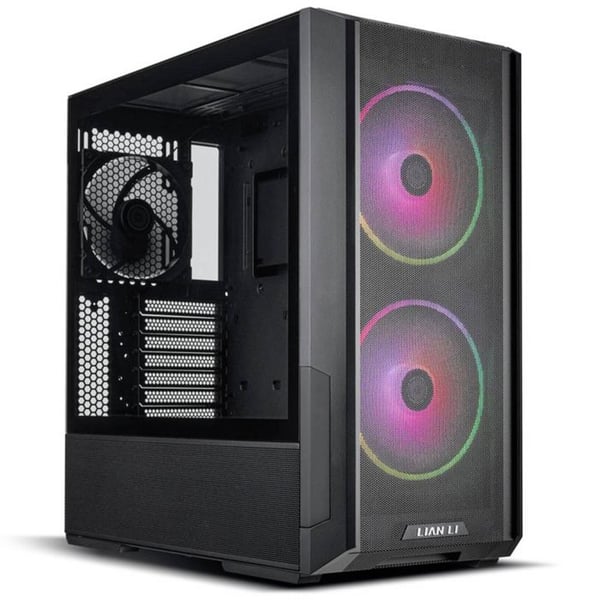 LIAN LI LANCOOL 216 ATX DATORFODRAL I STÅL OCH HÄRDAT GLAS,