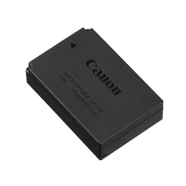 Canon kamerabatteri LP-E12 batteri för EOS M50 Mark II, M50, M200, M100 och Powershot SX70hs