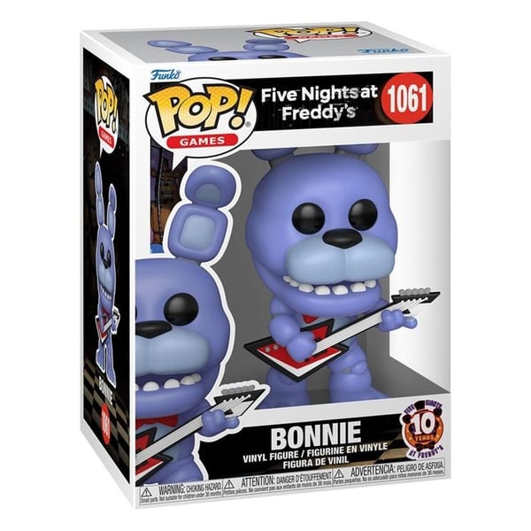 Figur - Funko - Bonnie - FNAF 10 år - 10cm - Blandet