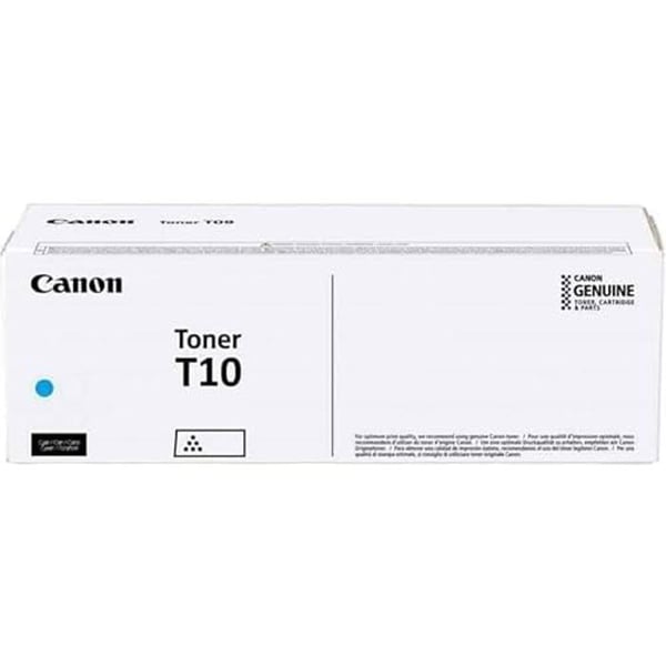 Tonerkassett - CANON - T10 - Cyan - Paket med 1 - Garanterad kvalitetsutskrift
