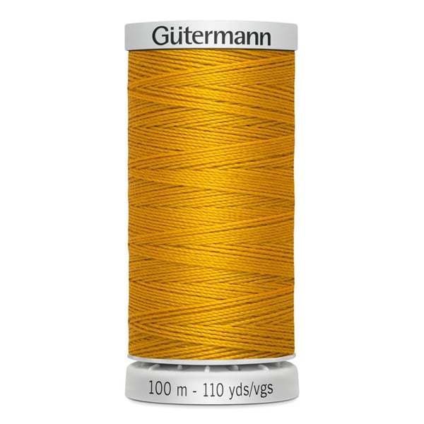 Fil extra stark 100% polyester Gutermann, paket med 5 spolar om 100m - Att 362 - orange