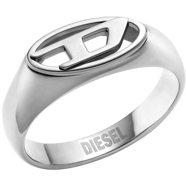 Ring - Silver Steel - Diesel - DX1587040505