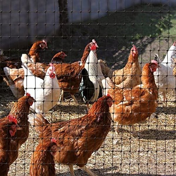 Tenax Muovinen Cintoflex M 1,50 x 100 m Musta, Aita eläimille ja pihalle, Maatalousaidat