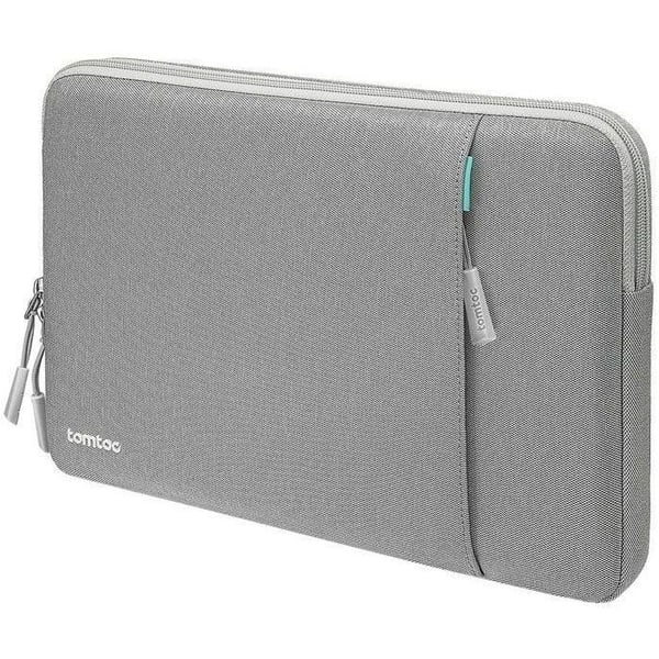 Laptopväska - TOMTOC - 16 MacBook Pro - Vadderad - Externa och interna fickor - Svart