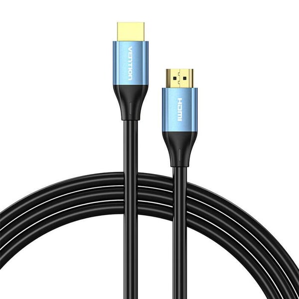 HDMI 2.0-kabel - VENTION - ALHSL - 10 m - 4K 30 Hz - 28 AWG - Blå