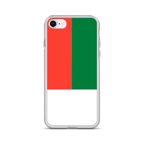 Telefonfodral - PIXELFORMA - iPhone 6S - Mjuk - Stötabsorberande - Madagascarflagga