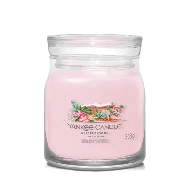 Bougie signatur Fleurs du désert mellem model - Yankee Candle