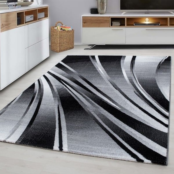 Modern mattdesign Parma 9210 SVART (80x300 cm)