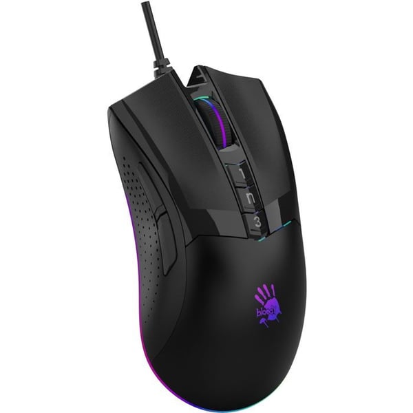 Spilmus - A4TECH - BLOODY W90MAX - Kablet - 10000 DPI - RGB-baggrundsbelysning